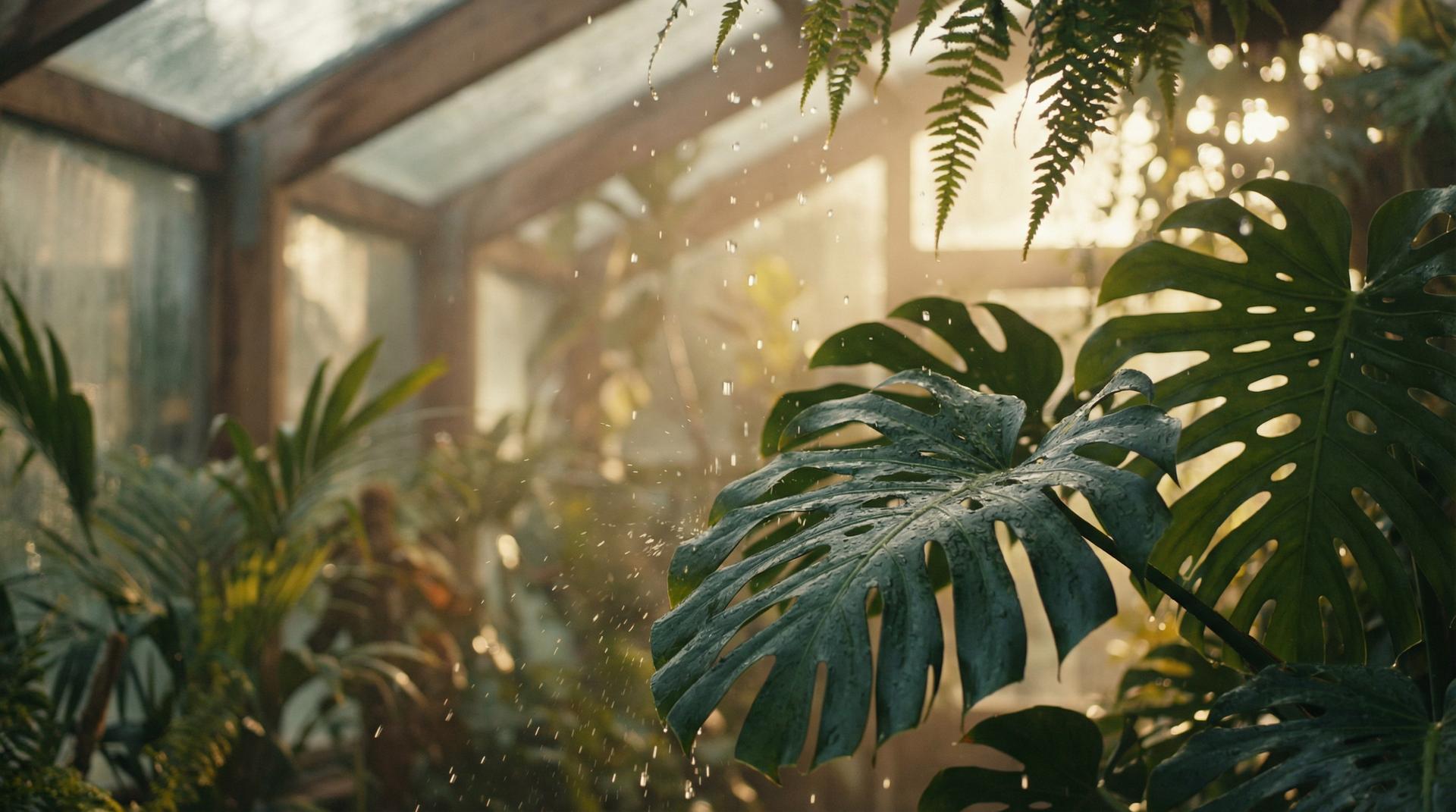 黄色仓库植物视频